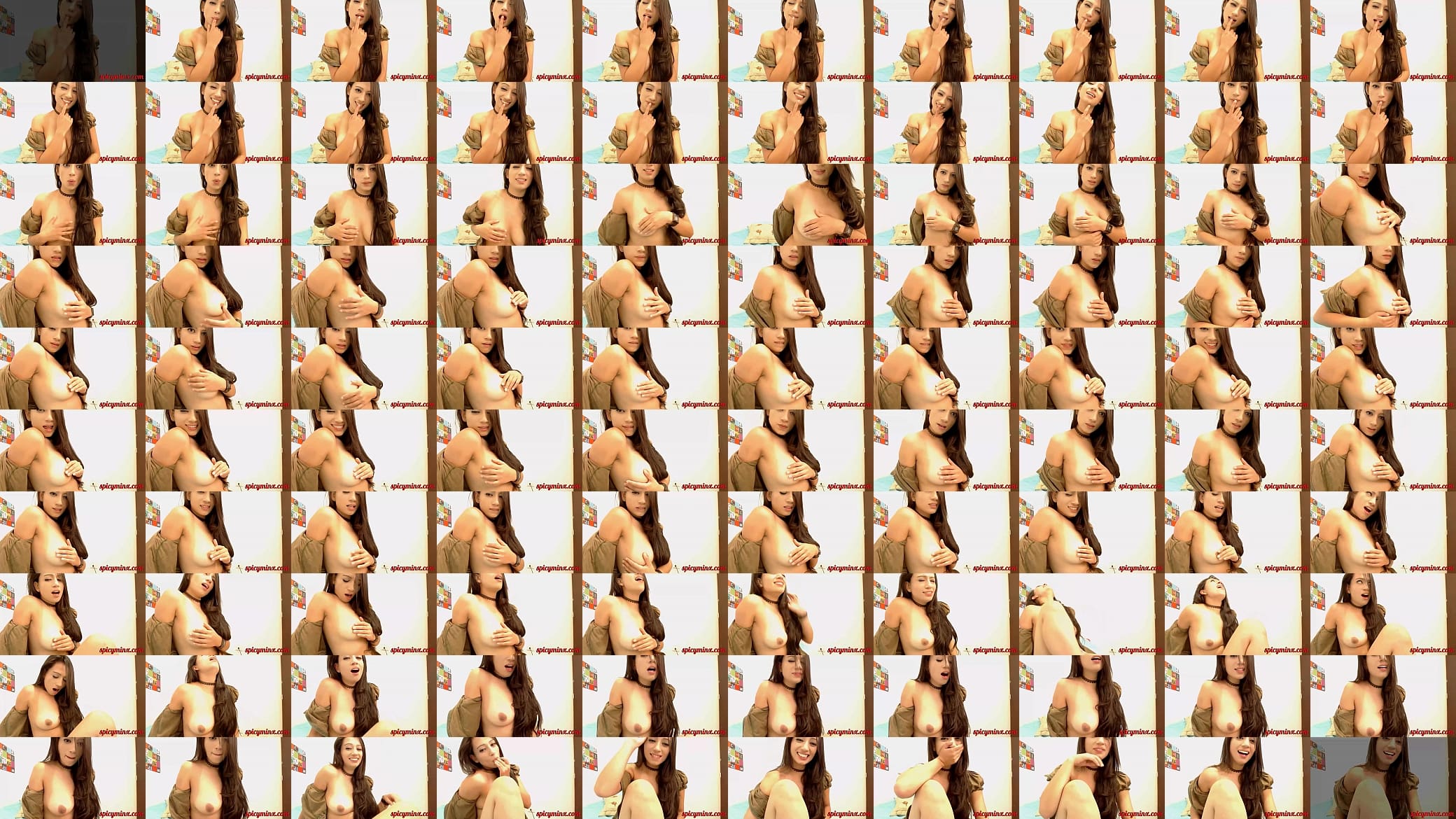 Teasing Cam Girl with Perfect Breasts 预览图