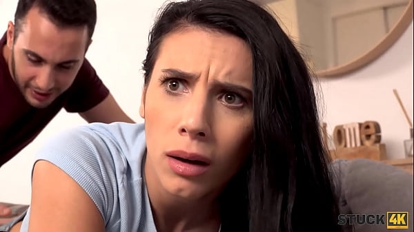 STUCK4K. Bombshell didnt know her roommate has kinky plans for her