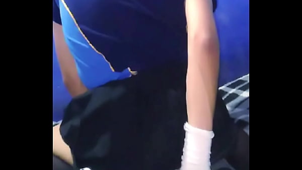 Femboy inserts a dildo