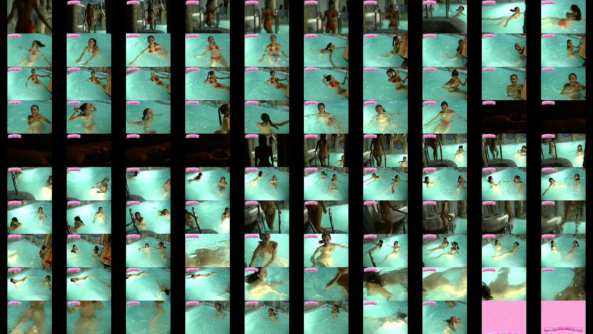 Felicity Fey and Kamilla on a Swimming pool 预览图
