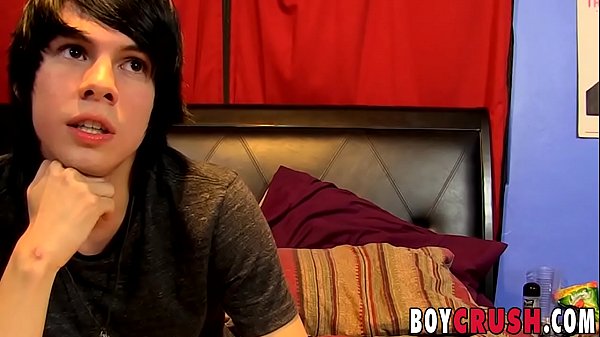 Download Video - Hot 18yo twink interviewed before pulling out his juicy cock