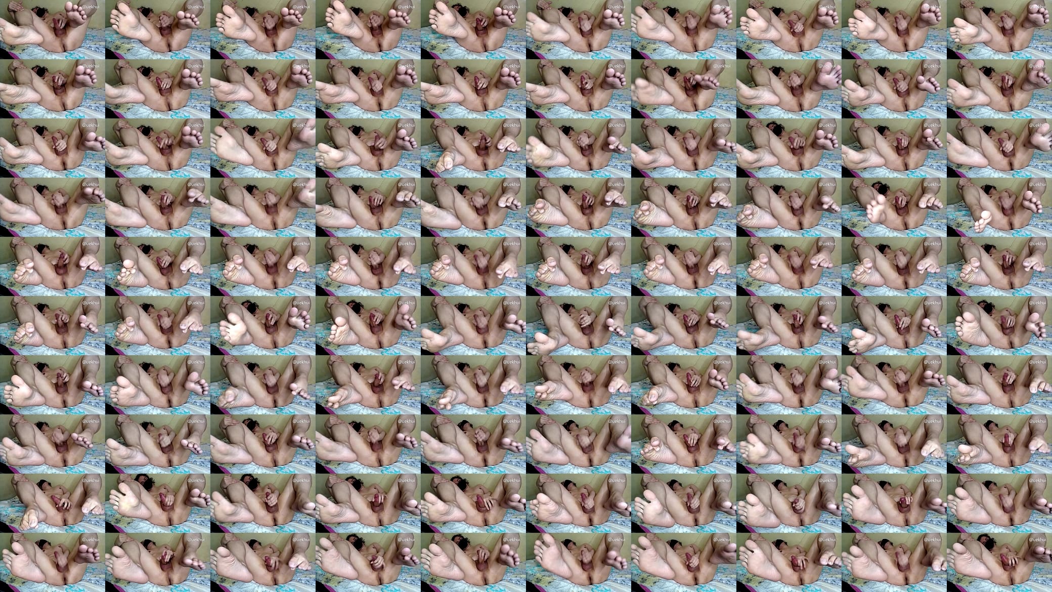 LEGS IN THE AIR WHILE I MASTURBATE - UEKHUI 预览图