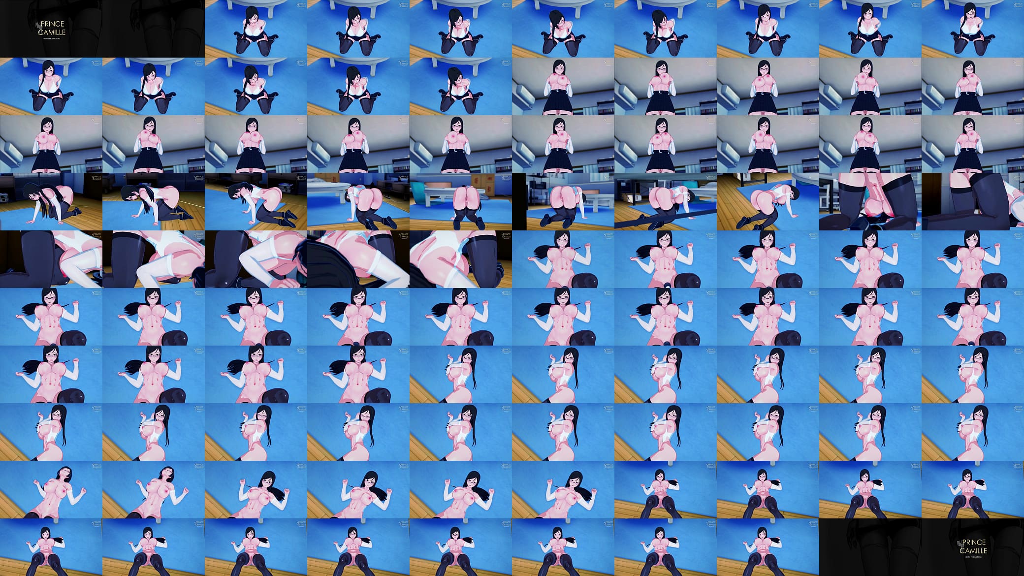 Maiko Kaneda lets you masturbate her to orgasm - Discipline The Hentai Academy 预览图
