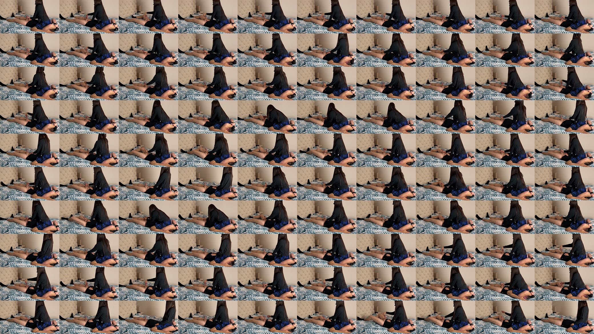 Tied Facesitting Tease and Denial by Asian Dominatrix 预览图
