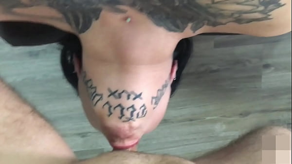 Pure POV FACEFUCKING! Throat Bulge Deepthroat C...