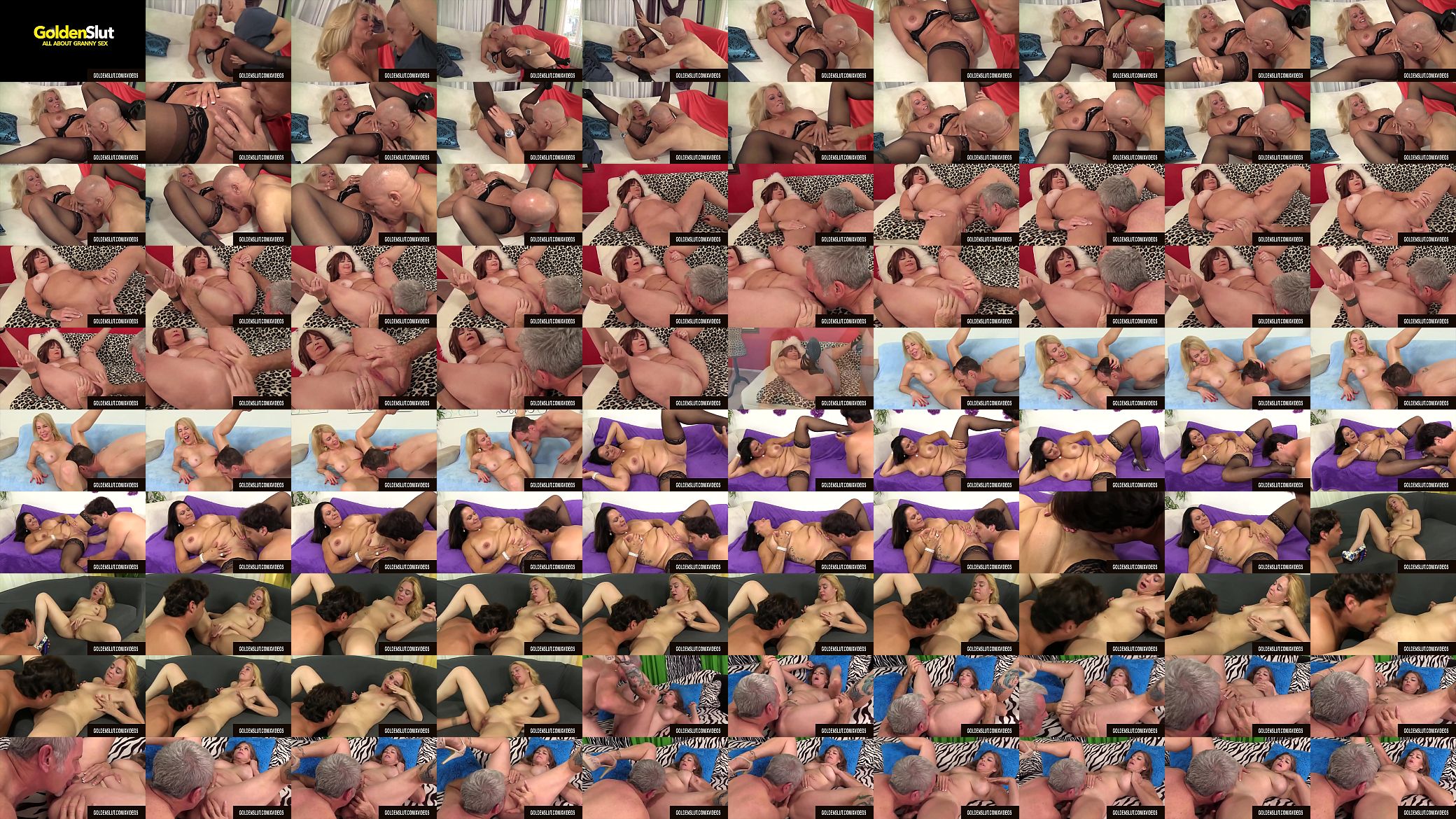 Golden Slut - Eating Mature Pussy Compilation Part 1 预览图