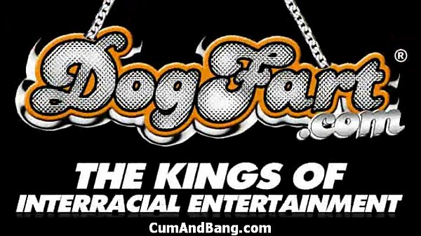 Amazing ebony in gangbang interracial fucking 8