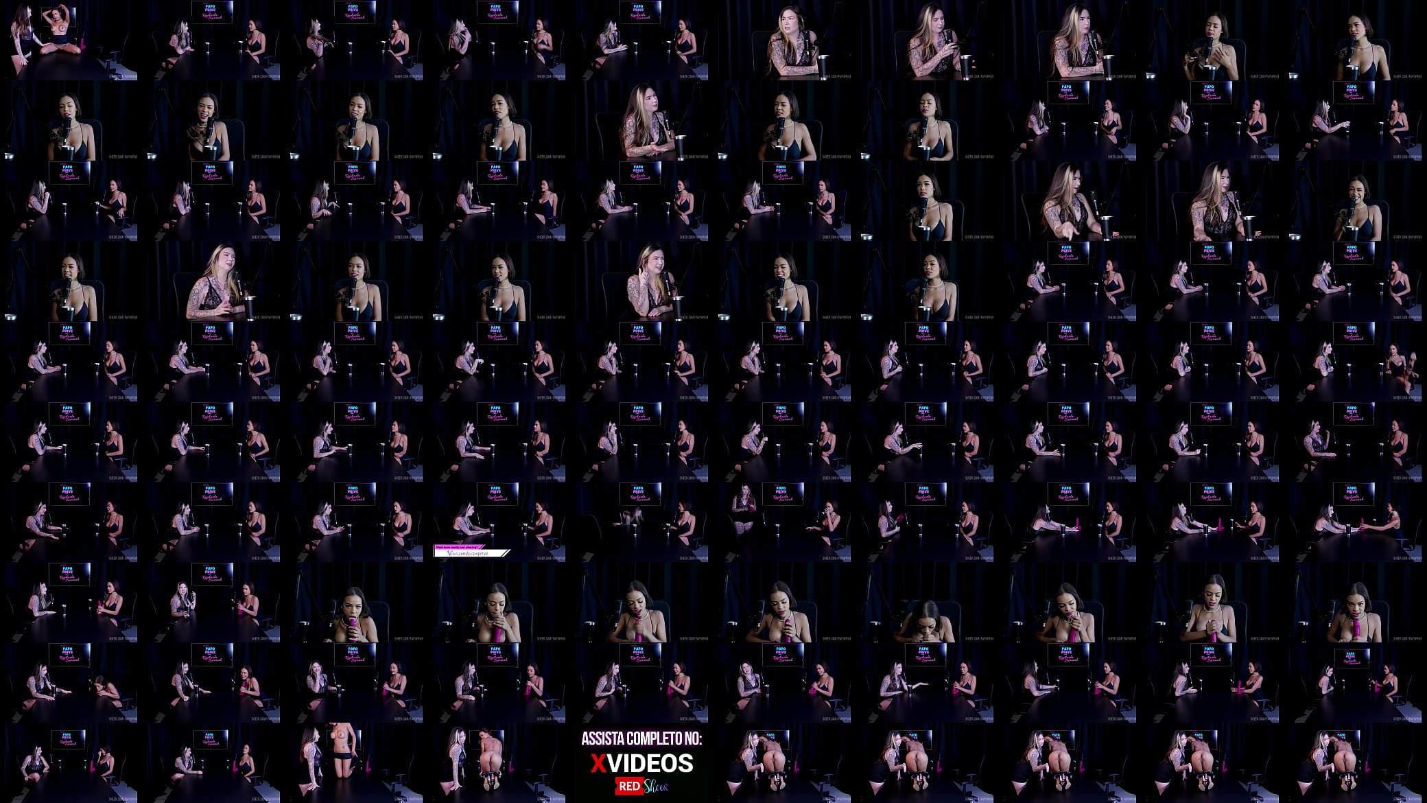 MELHORES MOMENTOS DA ALICE VASCONCELOS NO PAPO PRIVE COM RAPHAELA SAVANAH - PARTE 2 (WATCH ON: SHEER/RED) 预览图