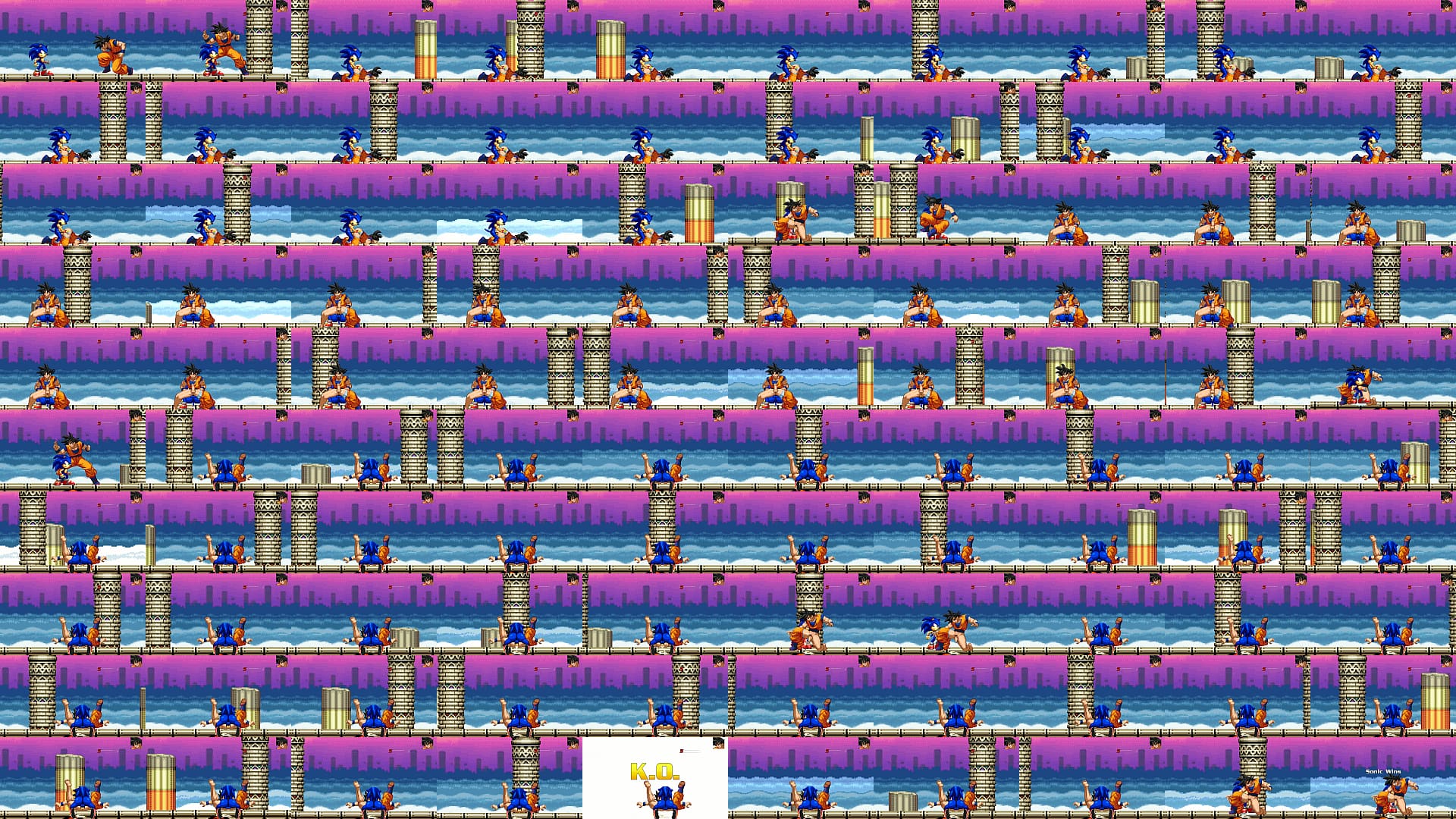 MUGEN: Sonic The Hedgehog Fucks Son Goku 预览图