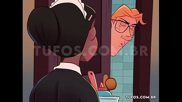 Eating the butt maid's ass!