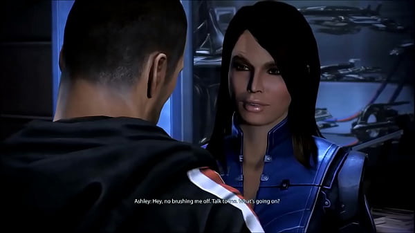 Mass Effect - Ashley William and Shepard Romance - Compilation