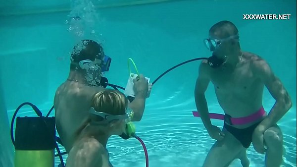 David and Samantha Cruz underwater hardcore sex