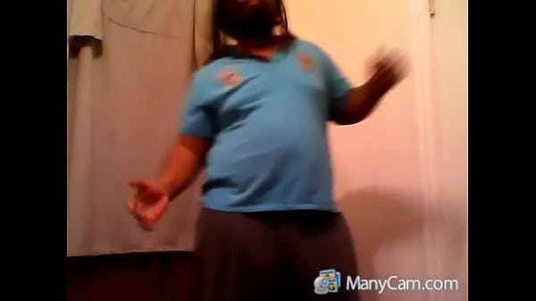dancing big black man