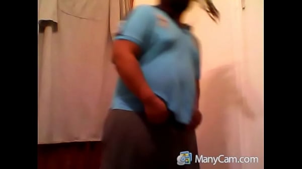 dancing big black man