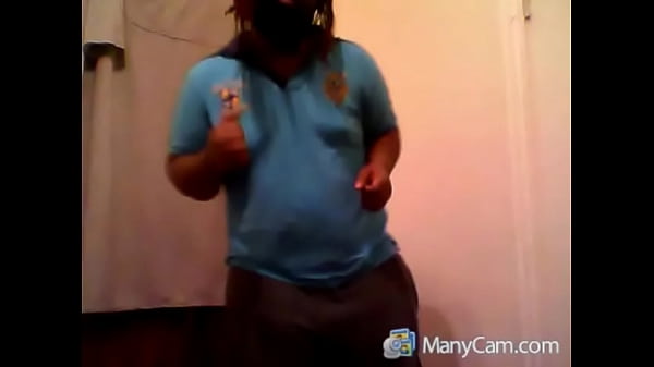 dancing big black man