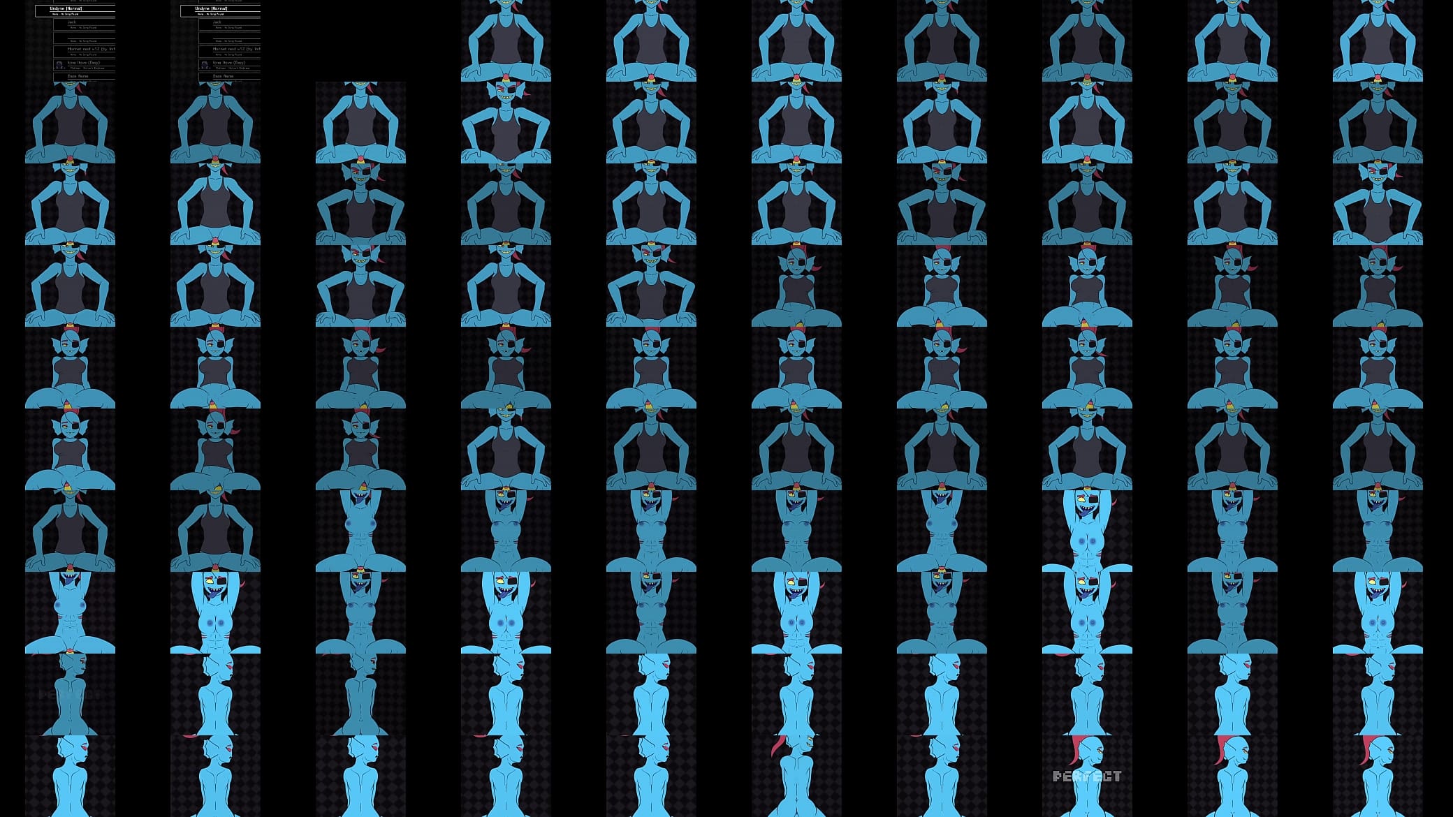 Undyne Undertale hentai ride fuck 预览图