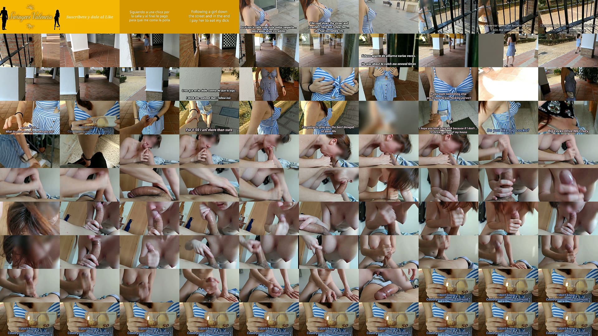 I SAW THIS GIRL WALKING DOWN THE STREET AND I FOLLOWED HER. HE FOUND ME OUT AND I HAD TO PAY HIM MONEY TO SUCK MY BIG DICK 预览图