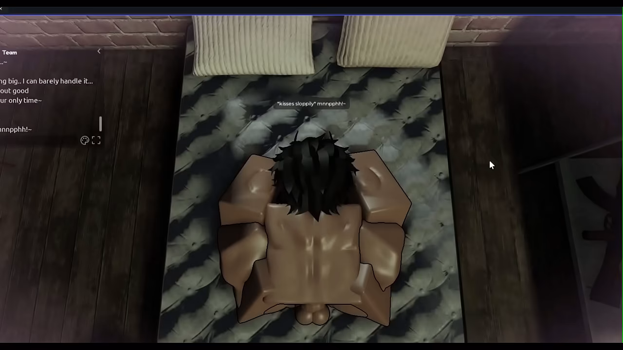 Letting a BBC destroy my mouth and pussy | Roblox