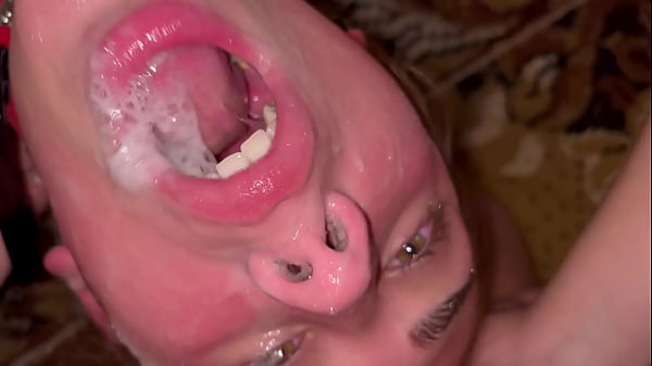 EXTREME FACEFUCK GAGGING! THROATPIE CUM