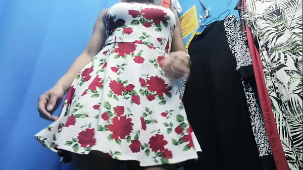 Dressing room. Hidden camera. Russian girl with big boobs and nipples change clothes. Kriss Wou. Pussy Show