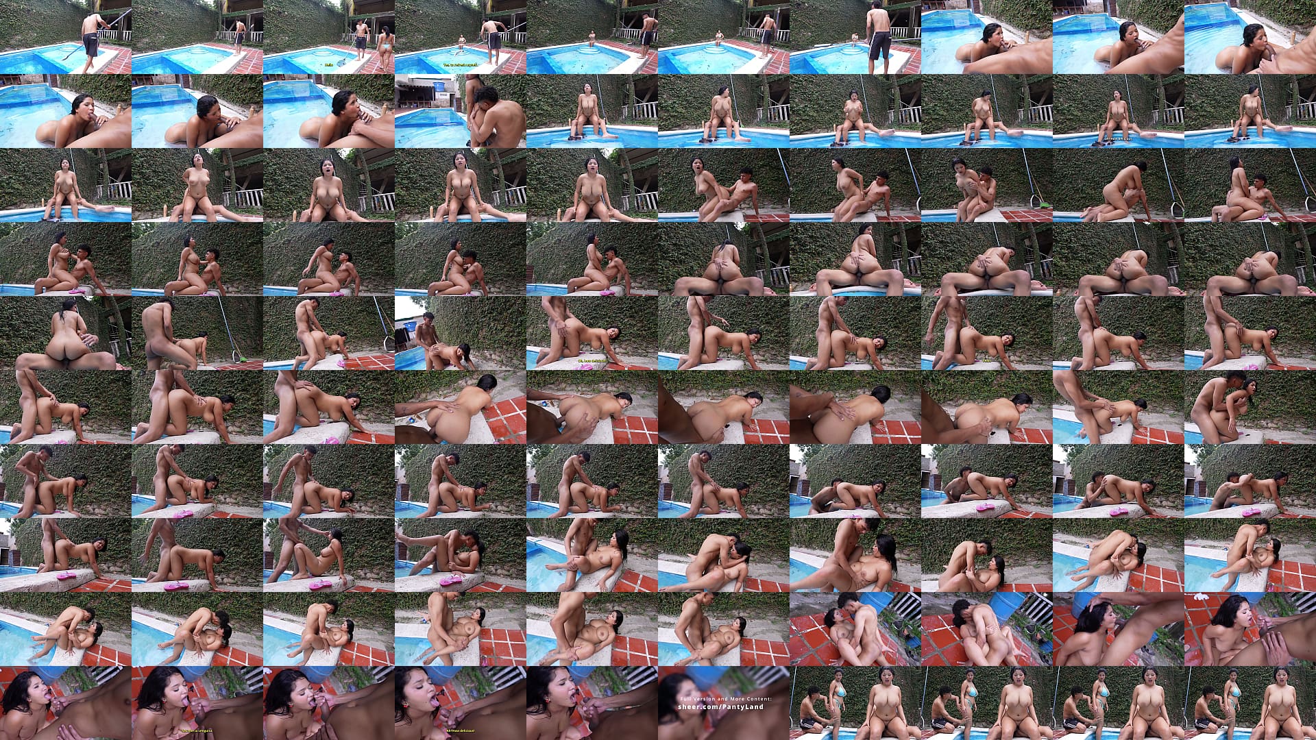 Curvy 18yo Latina Virgin Pool Lesson Turns Into Taboo Facial Fuck-fest 预览图
