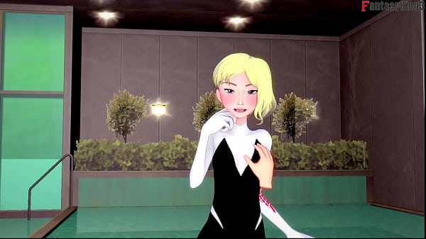 Gwen Stacy bikini RED sex | Marvel | Full & Pov version on Sheer & PTRN: Fantasyking3