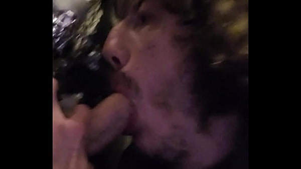 My buddy returns to my gloryhole to feed me today