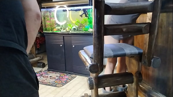 Two friends jerking off and cumming inside my wife's open pussy