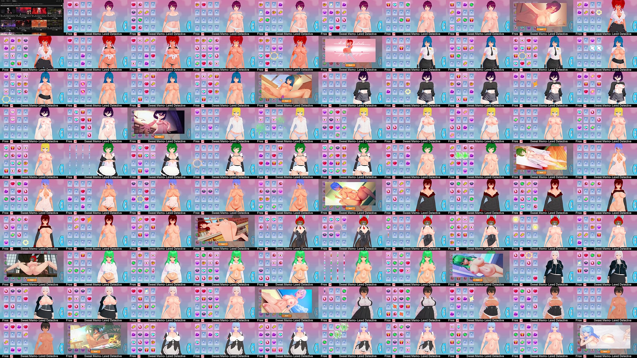 Sweet Memo- Lewd Detective 预览图