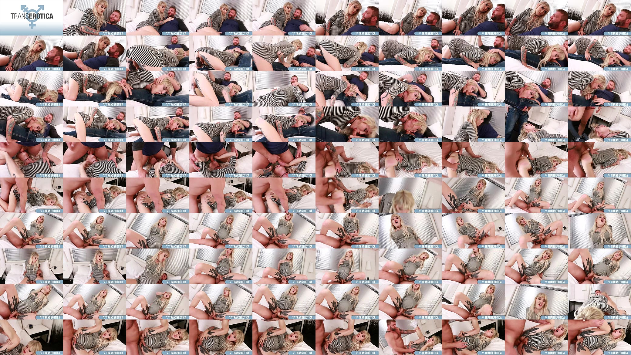 Hairy Beefcake Colby Jansen Wrecks TS Blonde Lena Kelly&#039;s Tight Ass 预览图