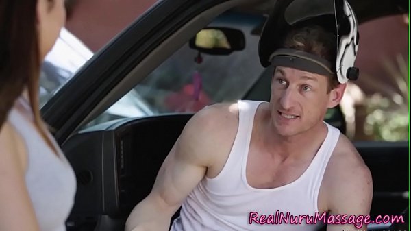 thumb banged masseuse jerks
