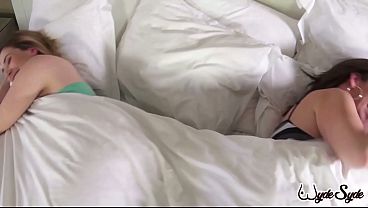 Ike Diezel Pounds Siri And Sara Jay Riding His Thick Shaft Together!