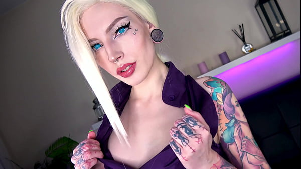 Ino by Helly Rite teasing for full 4K video cosplay amateur tight ass fishnets piercings tattoos