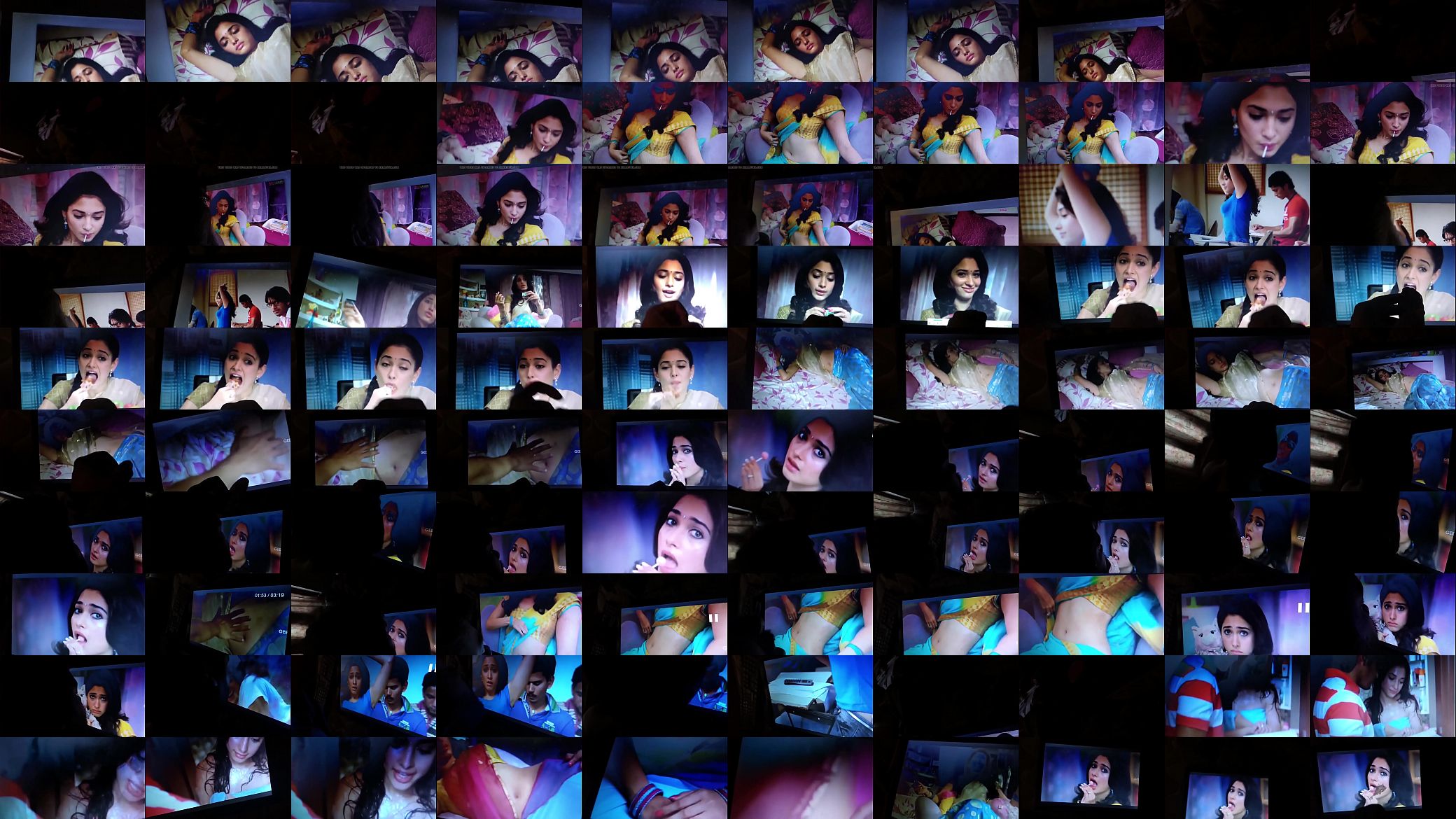 TAMANNA cum tribute 100% love movie 预览图