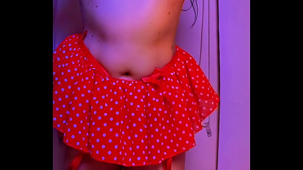 Sexy dance with thong always ready, anal plug with fox tail and I masturbate with my vibrator