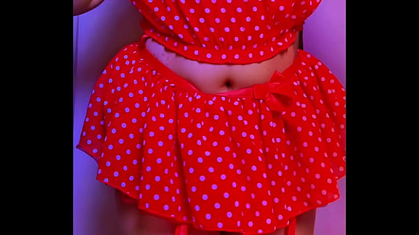 Sexy dance with thong always ready, anal plug with fox tail and I masturbate with my vibrator