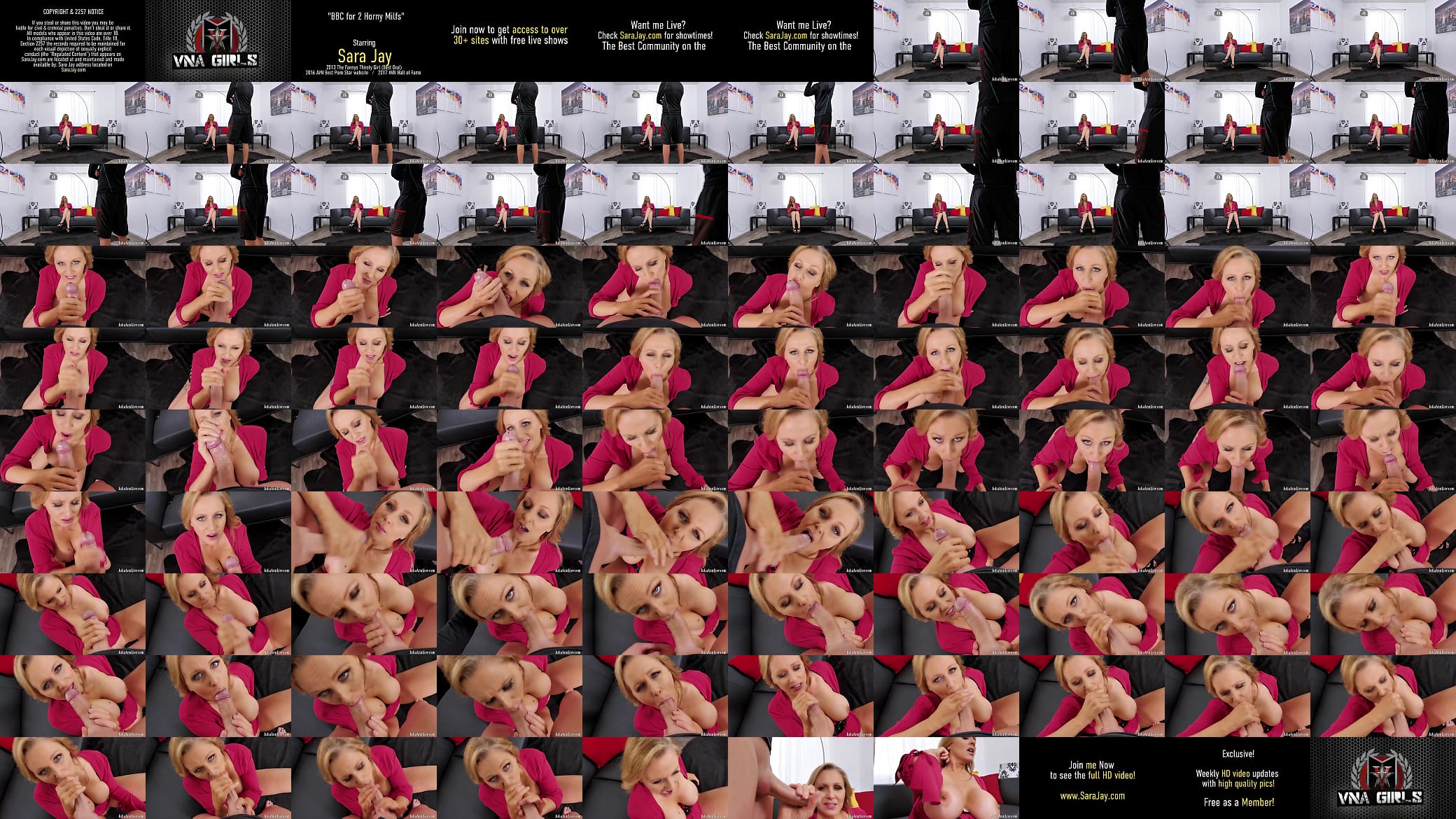 Cougar Cunt Combo! Sara Jay and Alexis Golden Share 1 Big Ass Meat! 预览图
