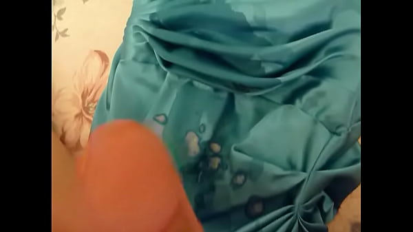 Blaues Ballkleid Voller Sperma