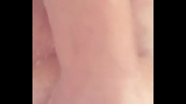 Latina playing with herself in shower