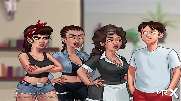 SummertimeSaga - Girls Watch Tv Quietly E4 #55