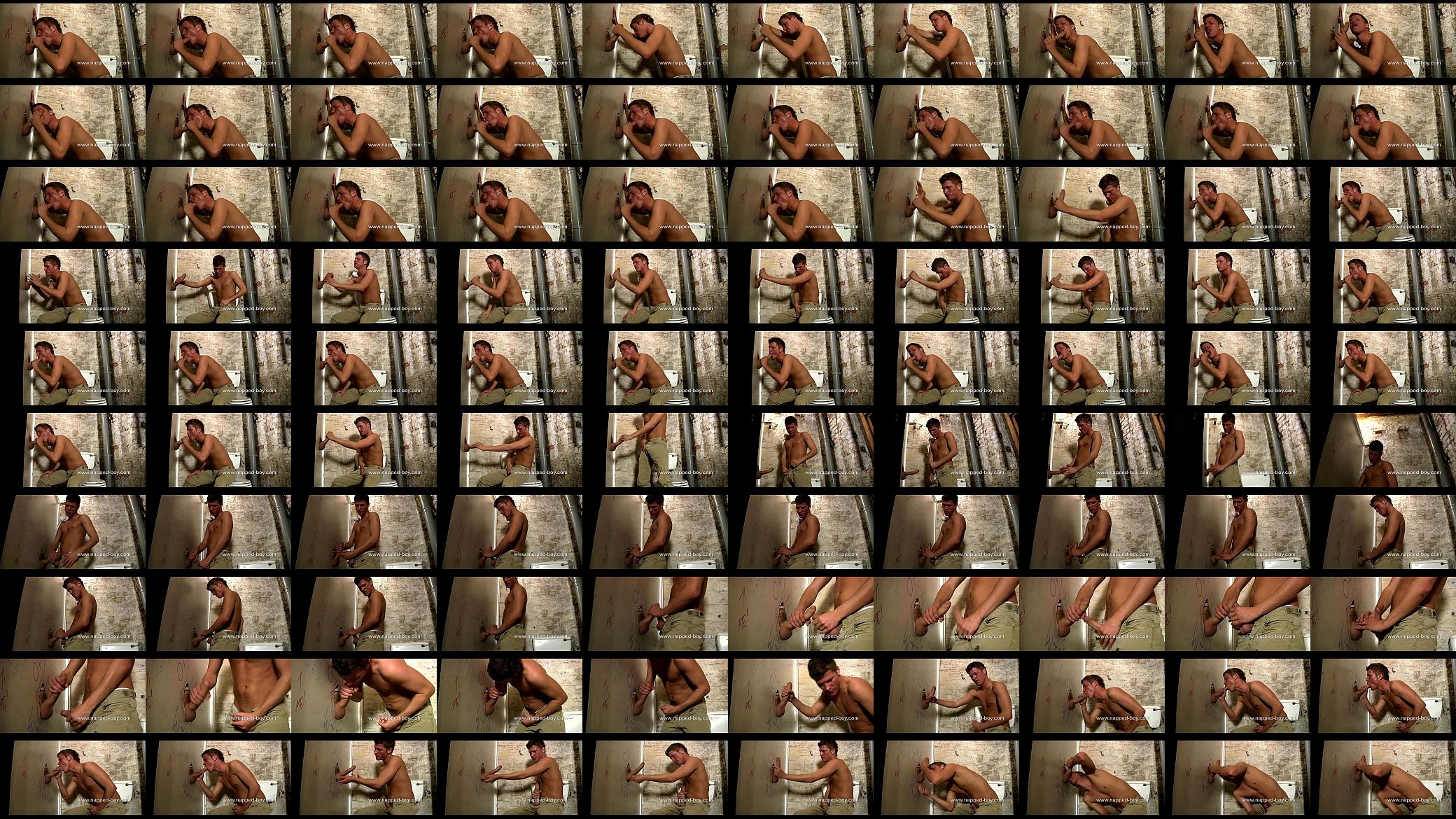 McKenzie Cross sucks a massive cock trough a glory hole 预览图