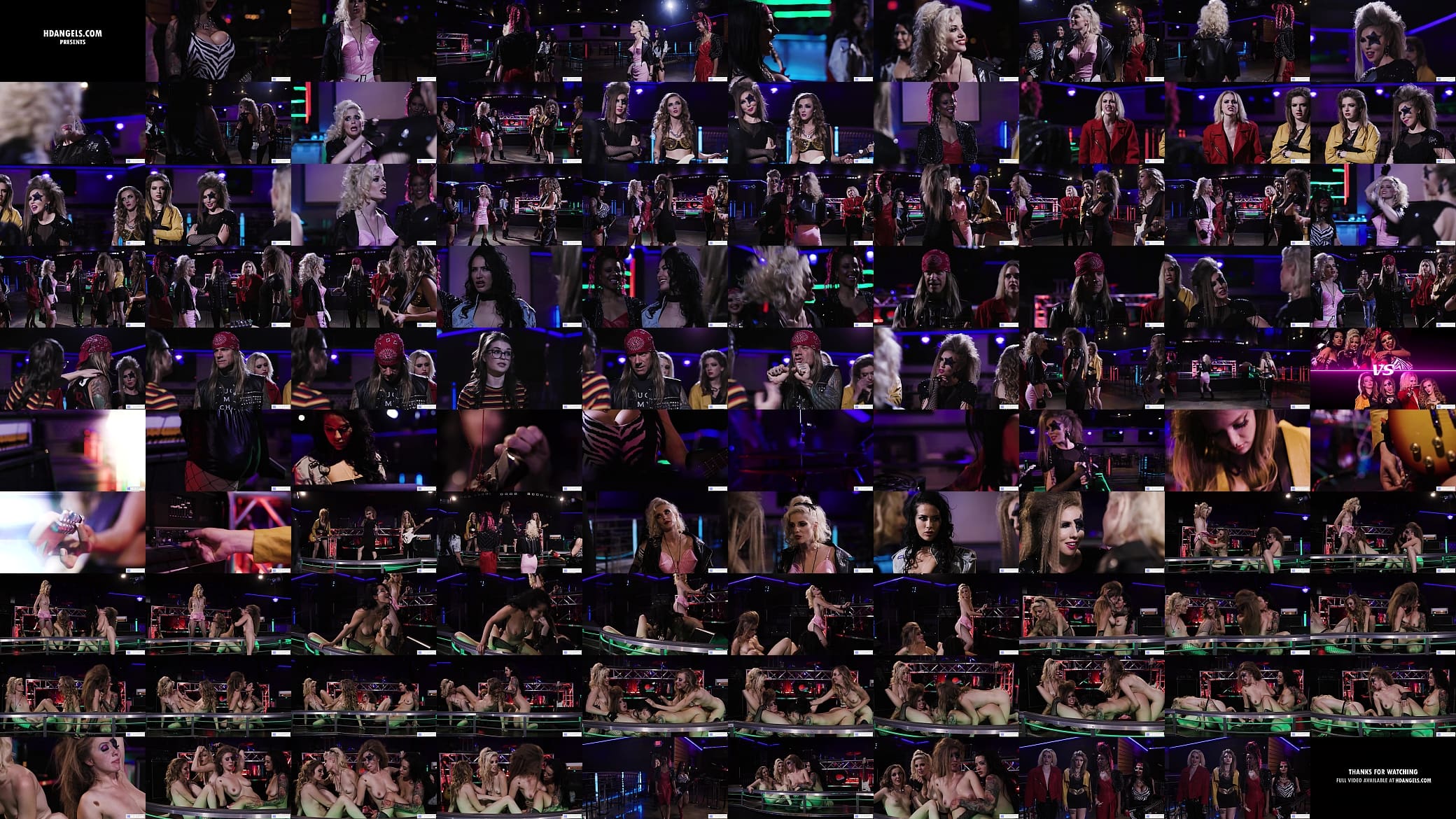 Lesbian Rockbands Having Orgy - Charlotte Stokely, Lena Paul, Karla Kush, Katrina Jade 预览图