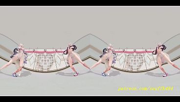 VR180 mmd FuwaMoco Dance 3d hololive Hentai