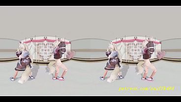 VR180 mmd FuwaMoco Dance 3d hololive Hentai