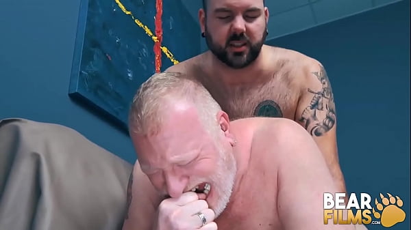 Download Video - BEARFILMS Bear Rusty McMann Barebacks With Cub Aiden Storm