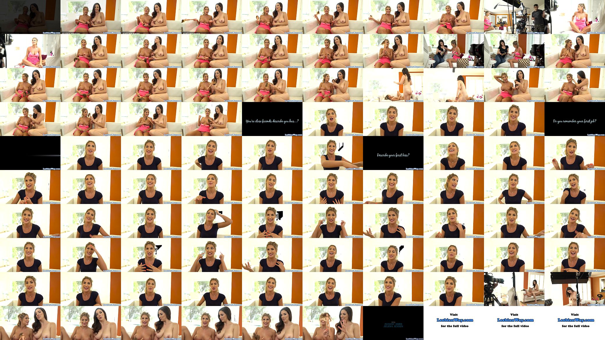 Bigtitted babes give hot BTS with boobs out 预览图