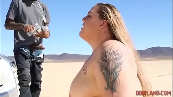 BBW Stranded in Desert Gets Picked Up and Fucked by Stranger
