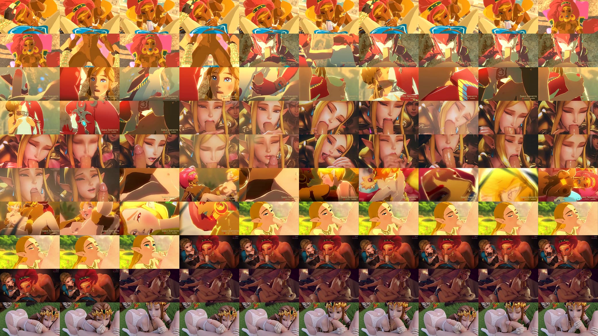 The Legend Of Zelda SFM Compilation With Sounds 预览图