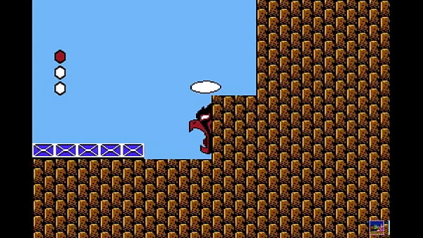 Twinkzinho Gamer playing Super Mario Bros 2 while messing with the clown's hair with the microphone muted.