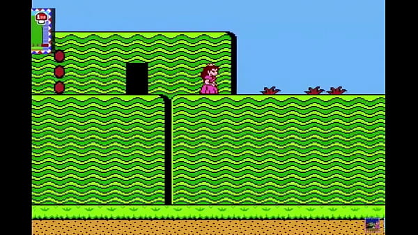 Twinkzinho Gamer playing Super Mario Bros 2 while messing with the clown's hair with the microphone muted.